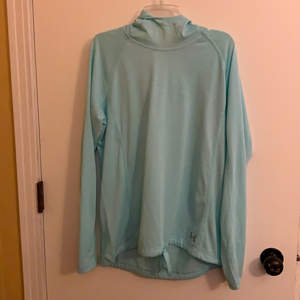 UNDER ARMOUR LOOSE THREADBORNE HOODED HEAT GEAR